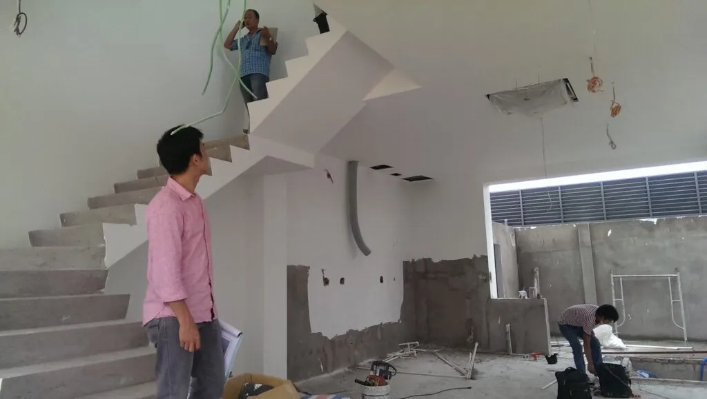 Bước 4: Hoàn thiện lắp đặt các hạng mục nội thất