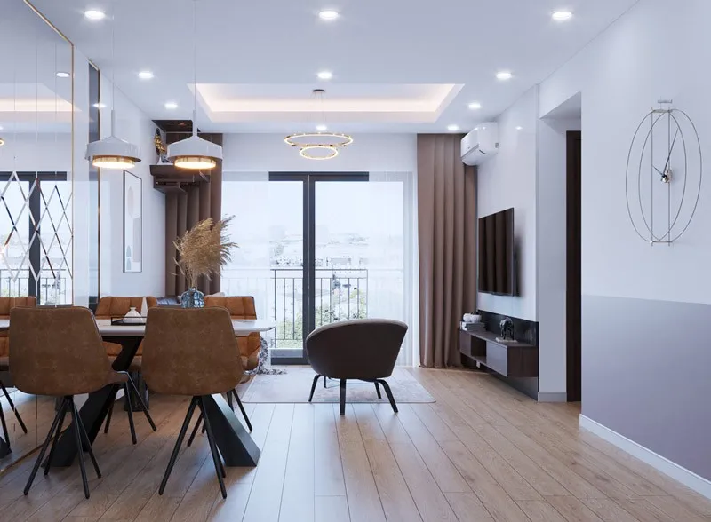 Thiết kế nội thất phòng khách