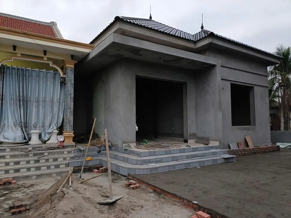 Thi công phần hoàn thiện