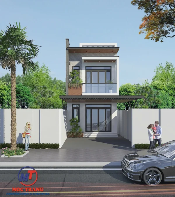 Nhà 2 tầng hiện đại