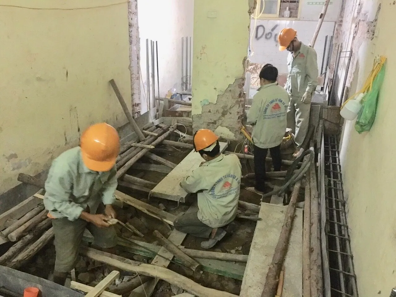 Sửa chữa & gia cố kết cấu công trình