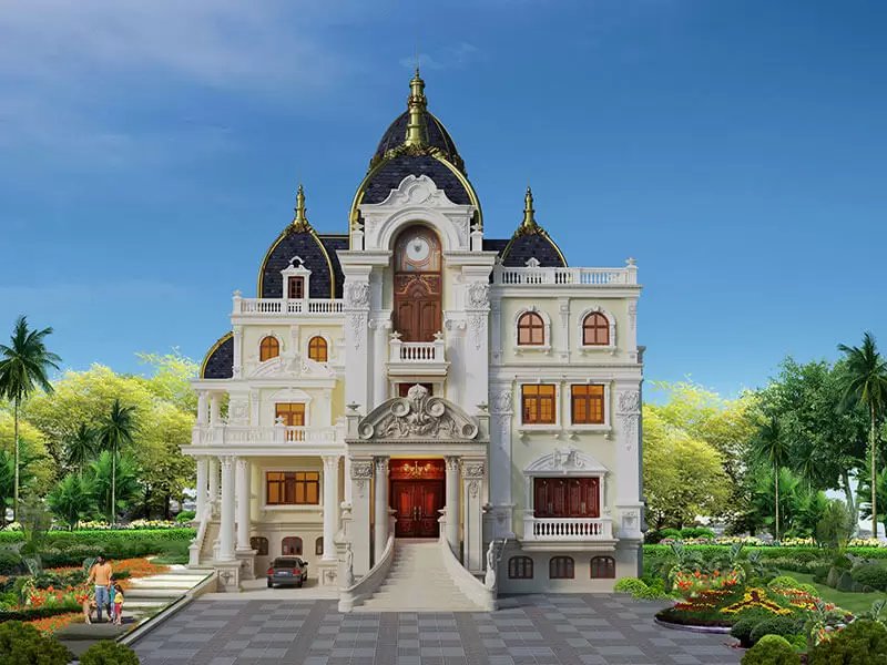 Biệt thự 3 tầng tân cổ điển kiểu Pháp là gì?