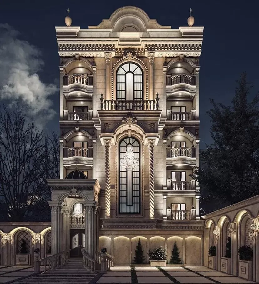 Thiết kế hệ mái của công trình biệt thự