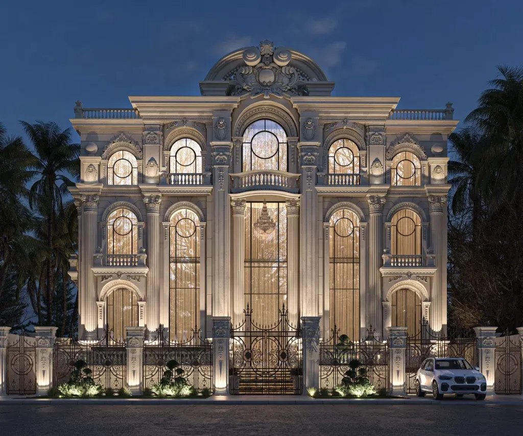 Dinh thự tân cổ điển 5 tầng đẹp và sang trọng