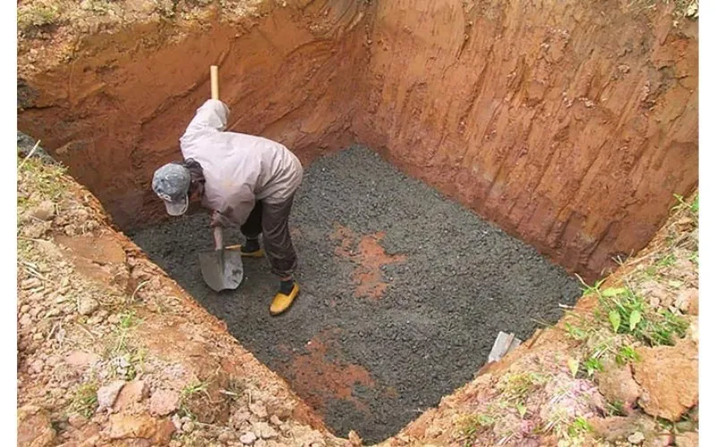 Xác định vị trí và kích thước móng đơn