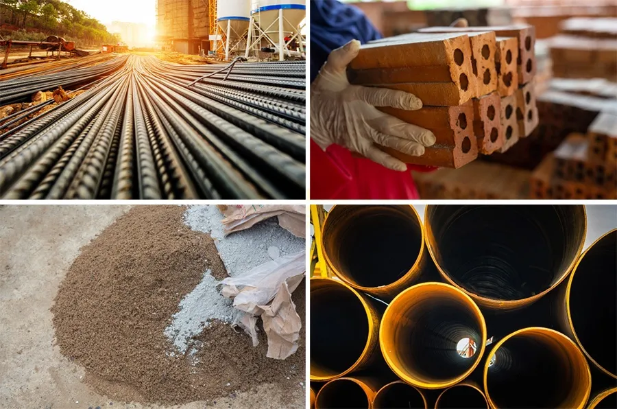 Vai trò của các loại vật liệu xây dựng
