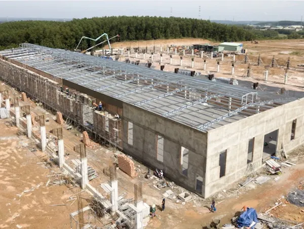 Nhà xưởng bê tông cốt thép