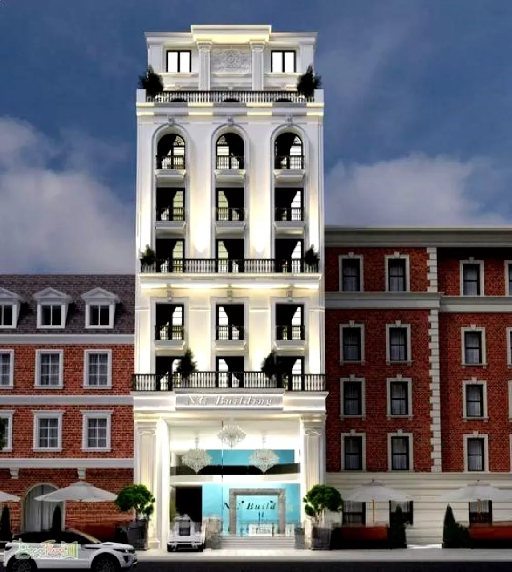 Đặc điểm của mẫu nhà tân cổ điển 6 tầng