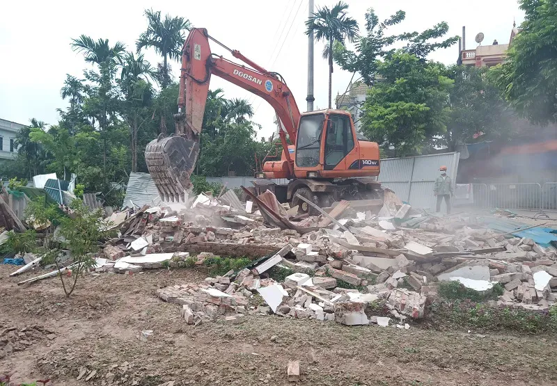 Giải phóng mặt bằng theo điều kiện khu đất