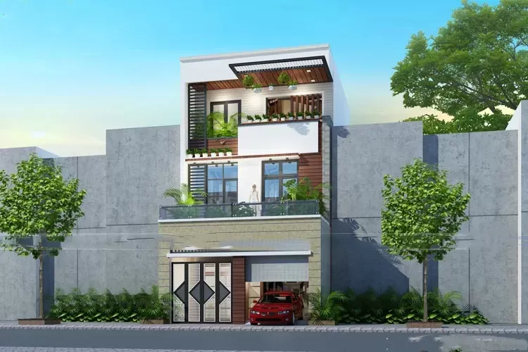 Thiết kế biệt thự có tầng hầm nổi tối ưu công năng