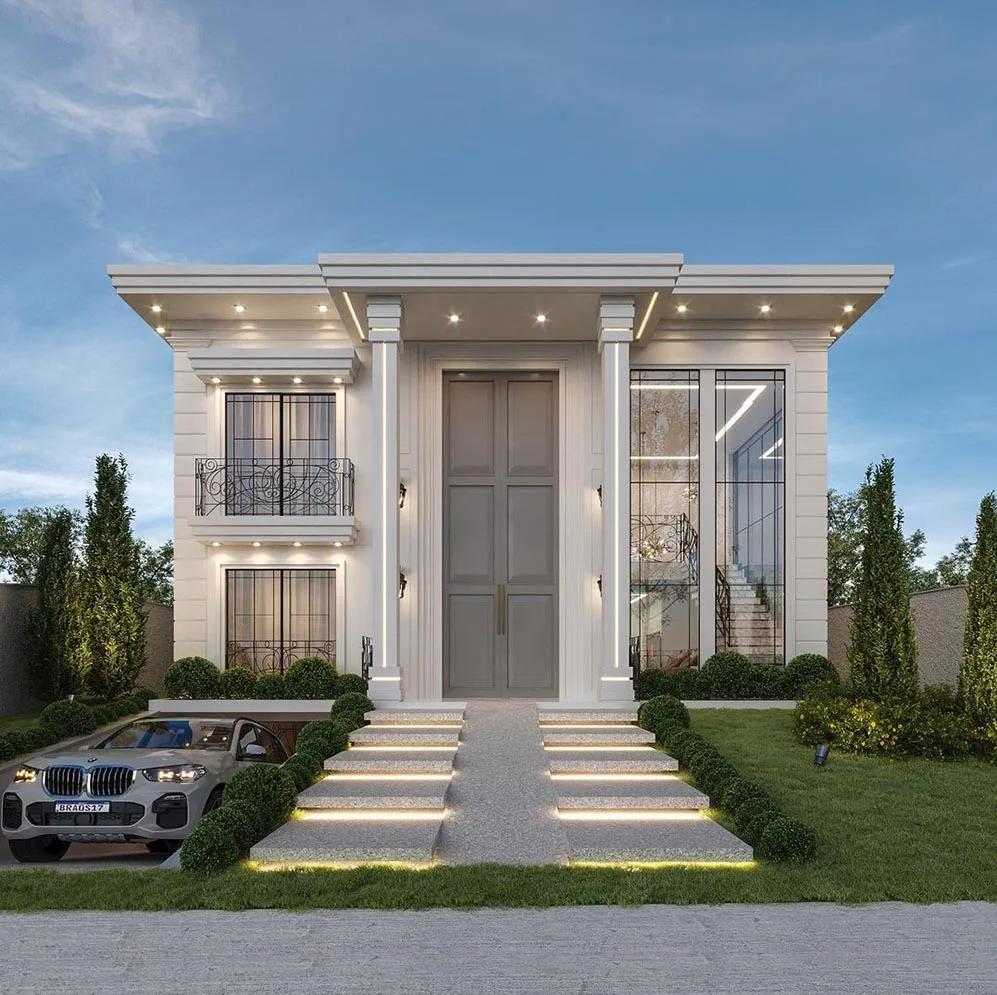 Mẫu nhà tầng hầm chìm kiểu châu Âu đầy sang trọng