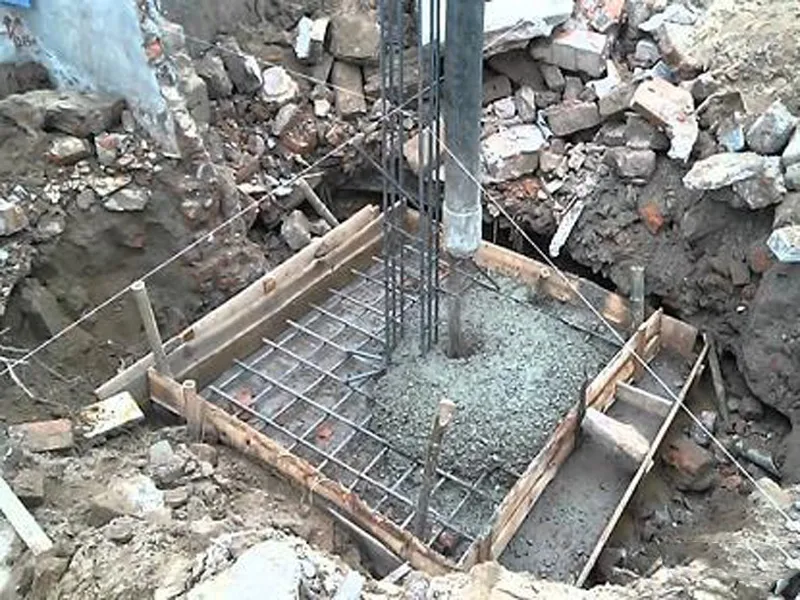 Lớp bê tông lót móng