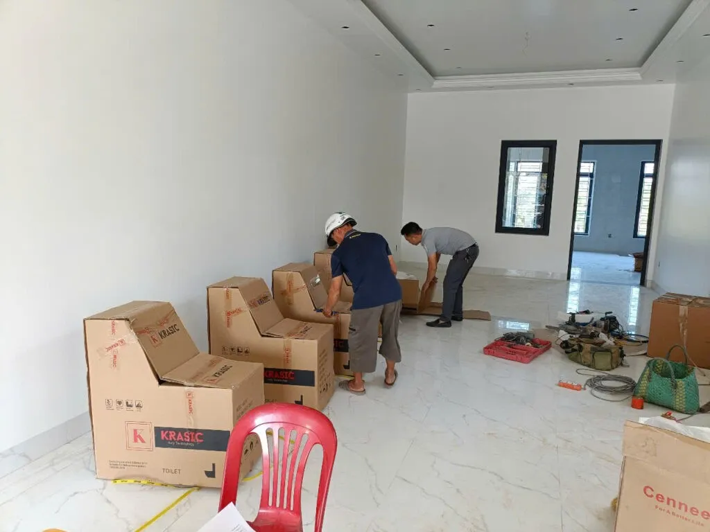 Hoàn thiện thi công hệ thống điện nước (M&E)