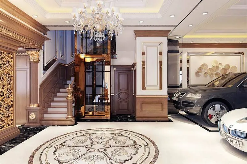 Thiết kế nhà 5×15 m có thang máy: bố trí không gian tối ưu và tiện nghi