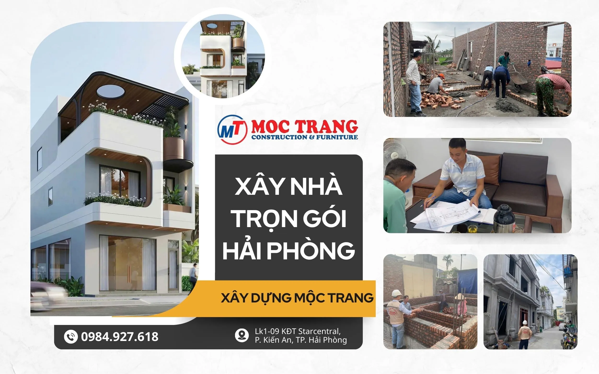 xây nhà trọn gói hải phòng