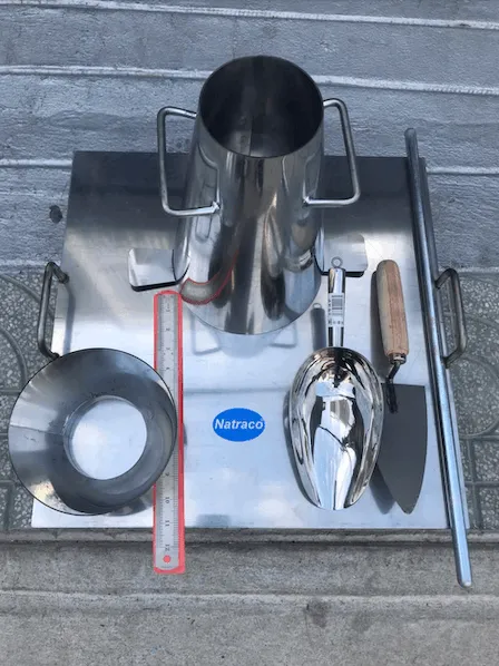 cách kiểm tra độ sụt bê tông