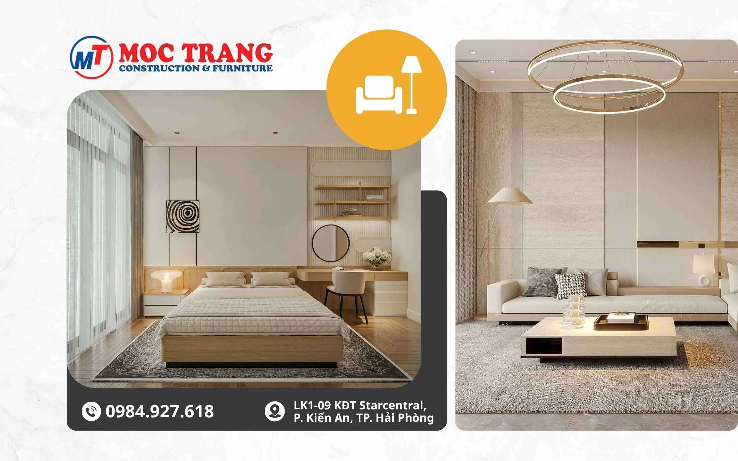 nội thất chung cư Hải Phòng