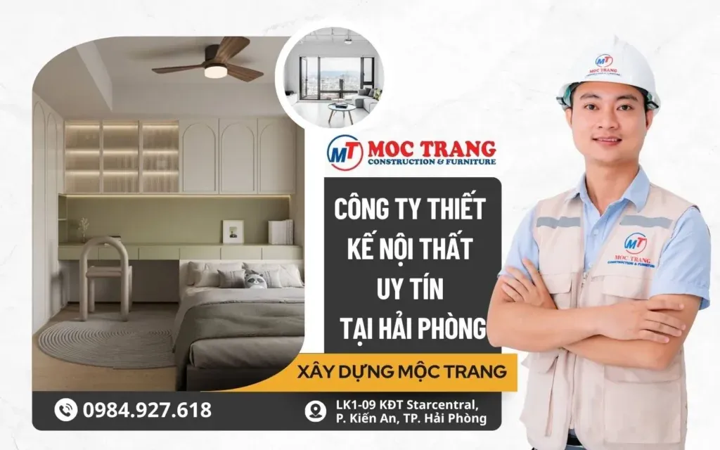công ty thiết kế nội thất tại Hải Phòng