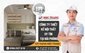 công ty thiết kế nội thất tại Hải Phòng