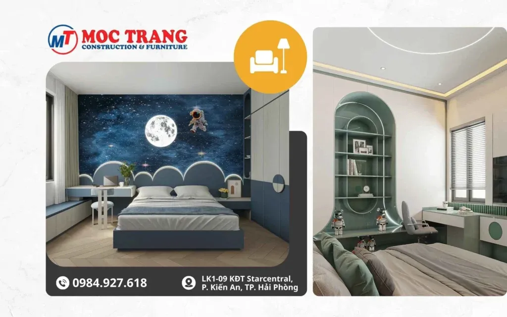 mẫu nội thất phòng ngủ hải phòng
