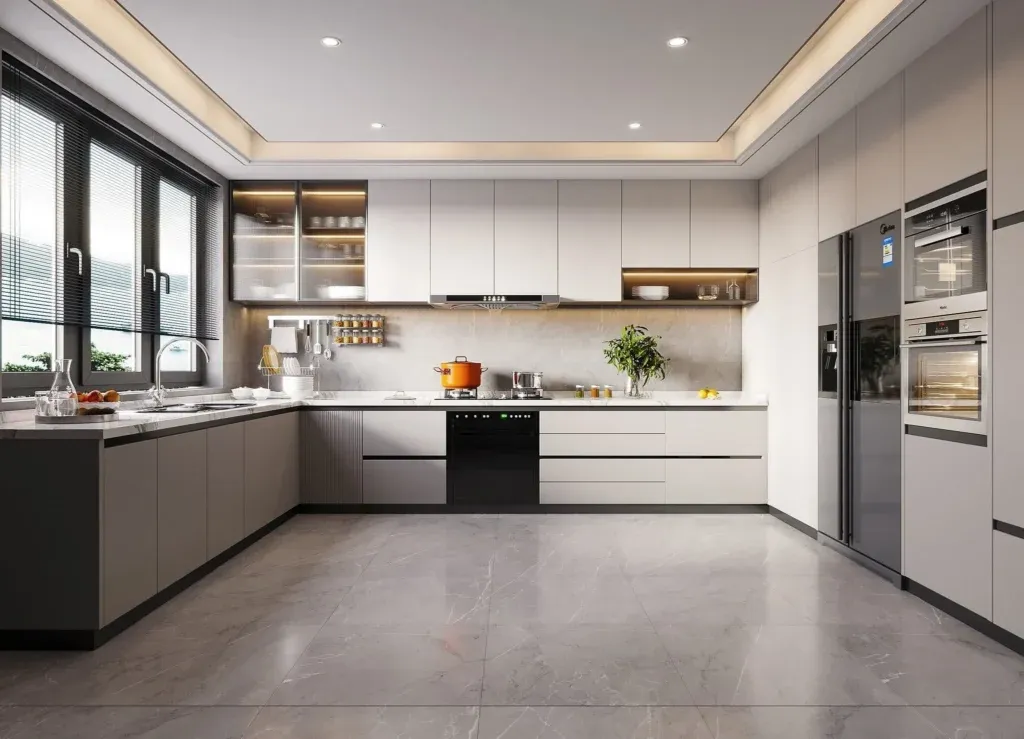 mẫu thiết kế nội thất phòng bếp