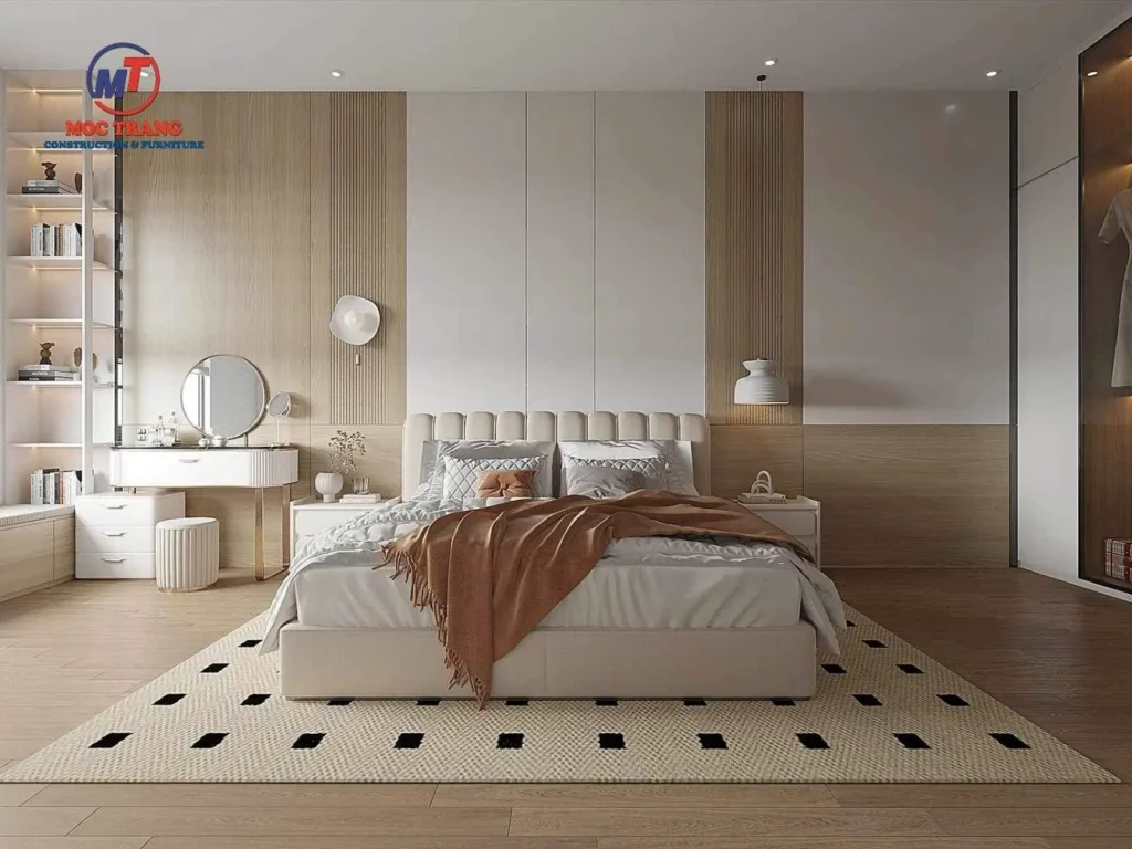 thiết kế phòng ngủ 30m2