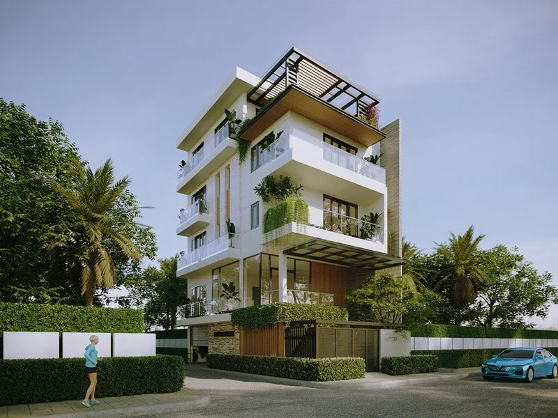Những lưu ý khi thiết kế và xây dựng biệt thự 4 tầng hiện đại