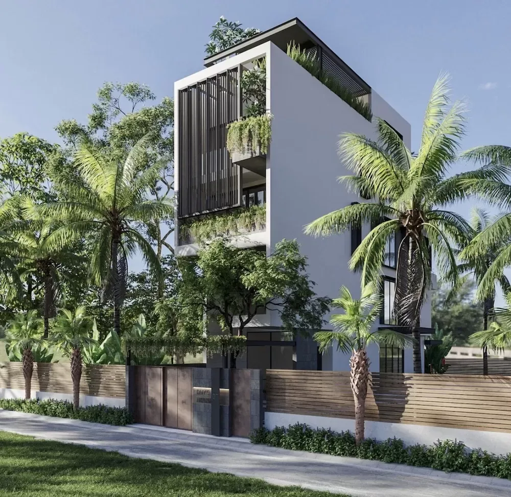 Mẫu biệt thự 5 tầng hiện đại là gì?