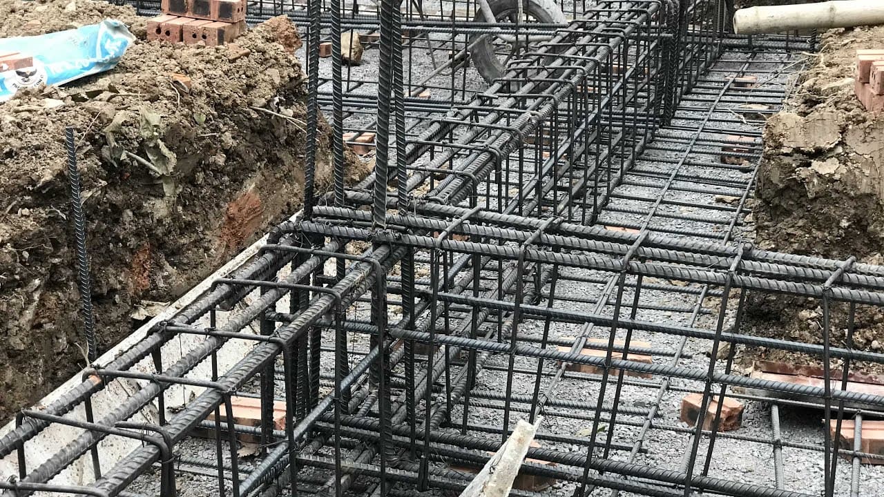 Những lưu ý khi thi công dầm móng nhà 3 tầng