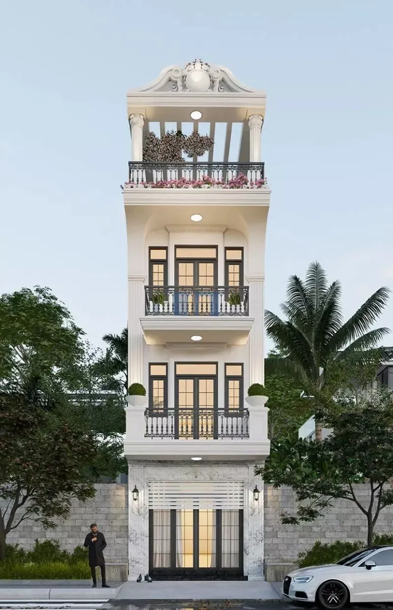 Vì sao mẫu nhà đẹp 4 tầng 4x16m được ưa chuộng hiện nay?