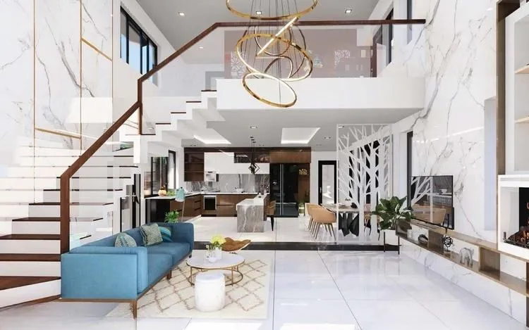 Mẫu thiết kế nhà gác lửng 3 phòng ngủ giá 700 triệu