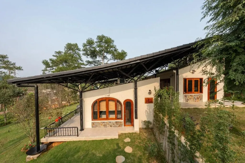 Mẫu nhà cấp 4 4 phòng ngủ đơn giản ở nông thôn