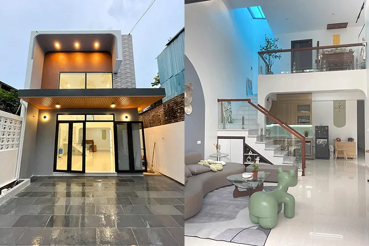 Mẫu thiết kế nhà gác lửng 3 phòng ngủ giá 700 triệu