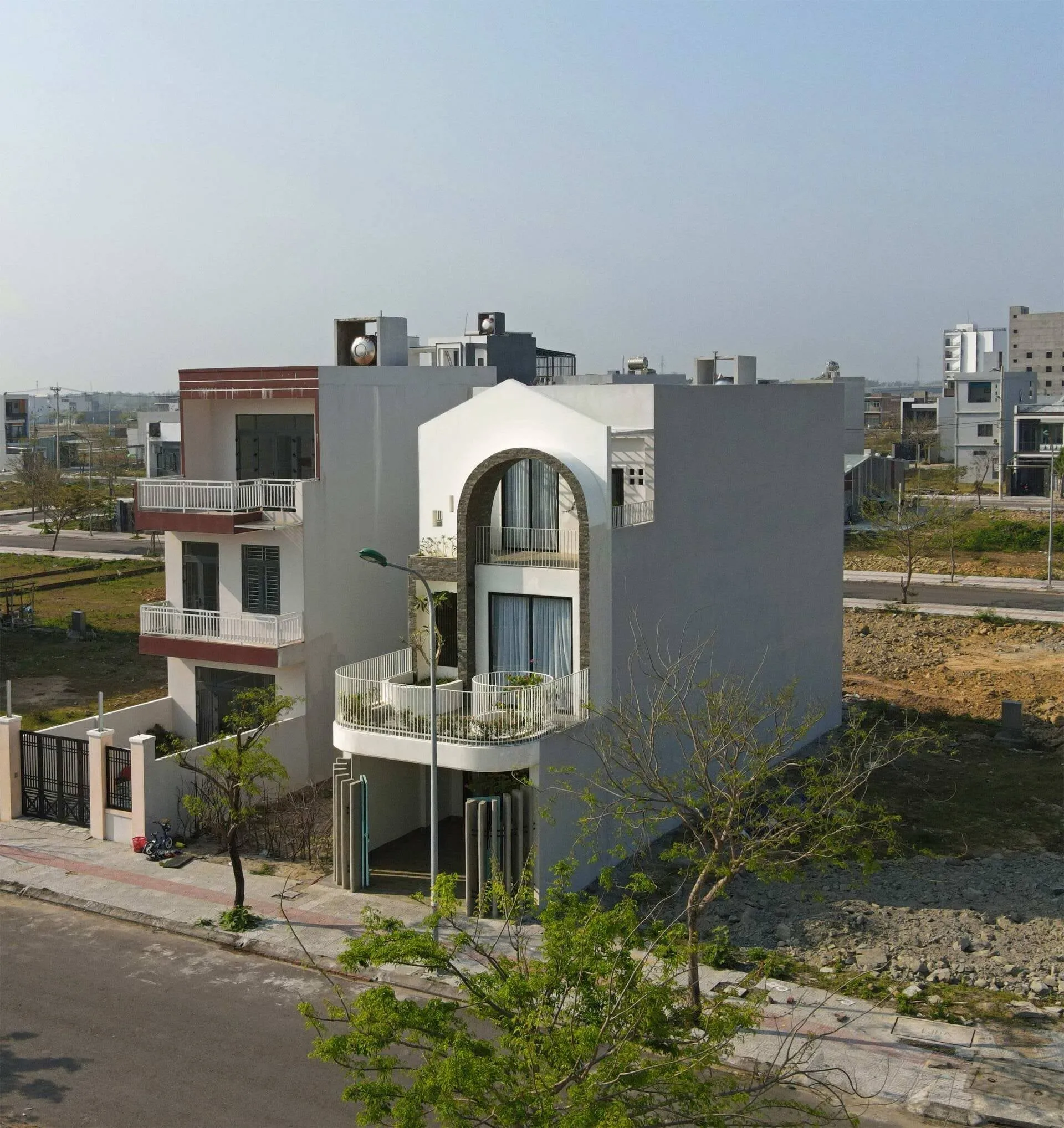 Không gian xanh cho nhà lô phố