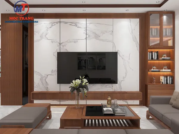Vách tivi hiện đại